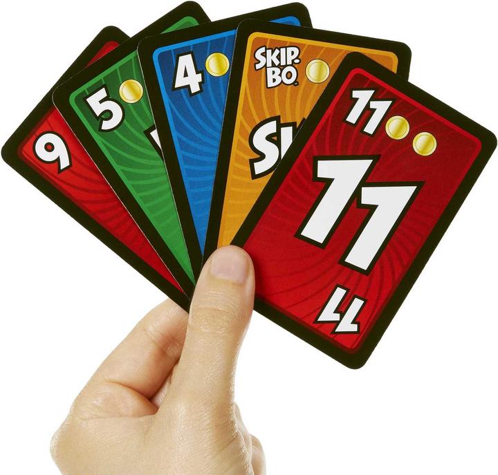 Actual product image Mattel Games Skip-Bo Masters (Multilingual)