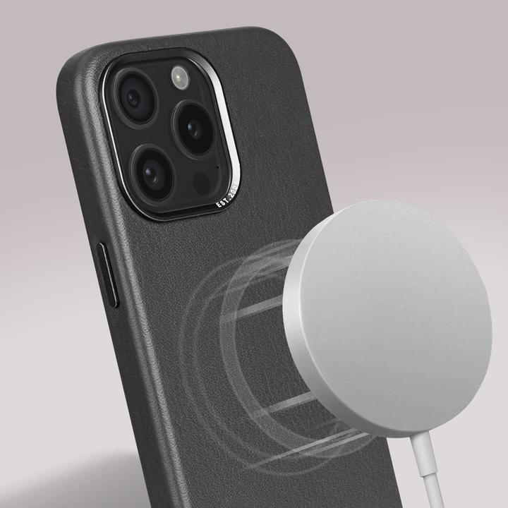 Actual product image Decoded Leather Case (Apple iPhone 15 Pro Max)