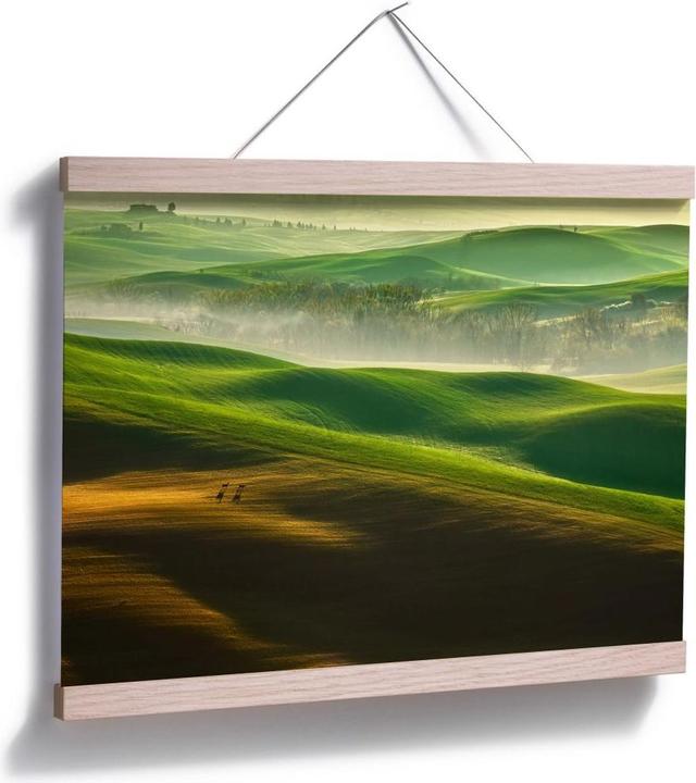 Produktbild Trenddeko Browko - Grüne Wiesen (80 x 60 cm)