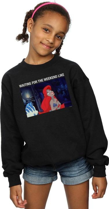 Produktbild Disney The Little Mermaid Waiting For The Weekend Sweatshirt Mädchen (116)