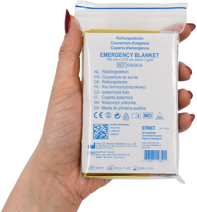Produktbild Struct Rettungsdecke (Erste Hilfe Set Zubehör)