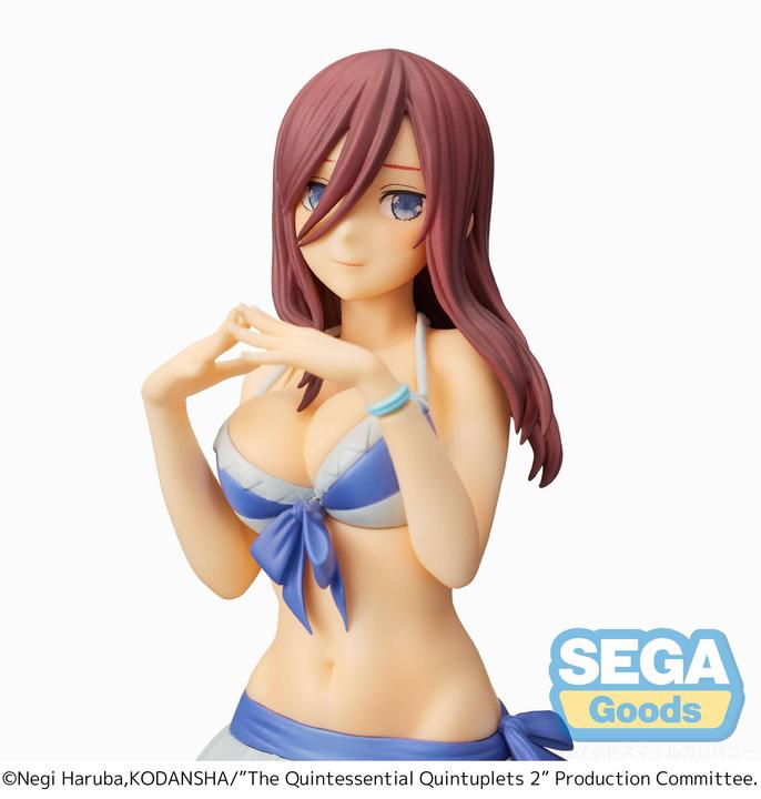 Actual product image Sega ST Quintessential Quintuplets Miku Nakano SPM 19 cm