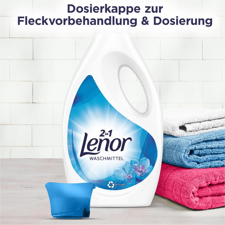 Produktbild Lenor Goldene Orchidee (19 Waschgänge, Flüssig)
