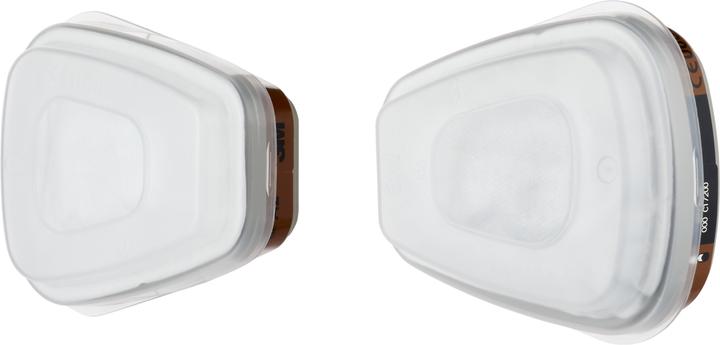 Produktbild 3M Ersatzfilter für Atemschutz Halbmaske 6002C (A2P2, 2 x)