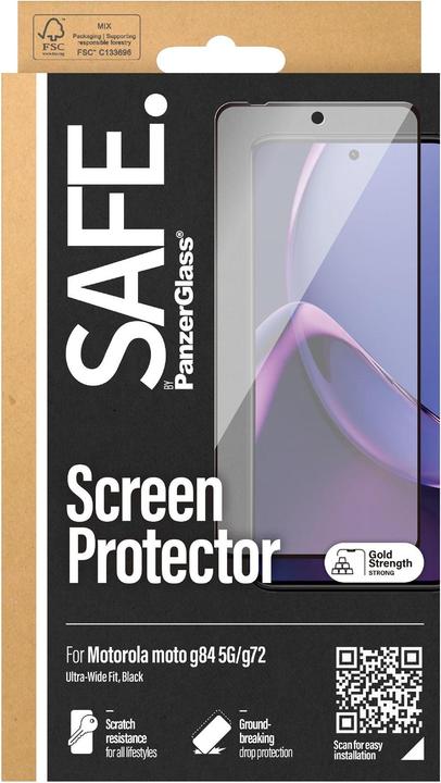 Actual product image Safe Ultra-Wide Fit (1 Piece, Motorola Moto G84, Motorola Moto G72)