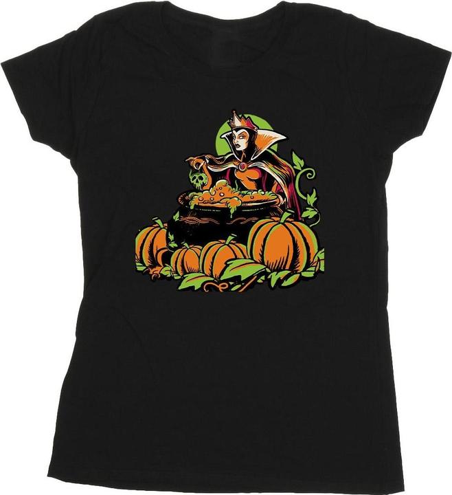 Immagine prodotto Disney Maglietta Halloween Regina Cattiva Cattivi Donna (M)