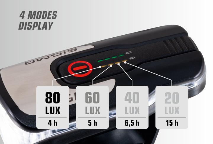 Immagine prodotto Sigma Sport Aura 80 (80 lm, 80 lm)