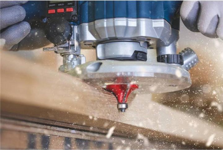 Image du produit Bosch Professional Zubehör Fraise à arrondir Expert for Wood, 8 mm, D 25,4 mm, R1 6,35 mm, L 12,7 mm, G 55 mm