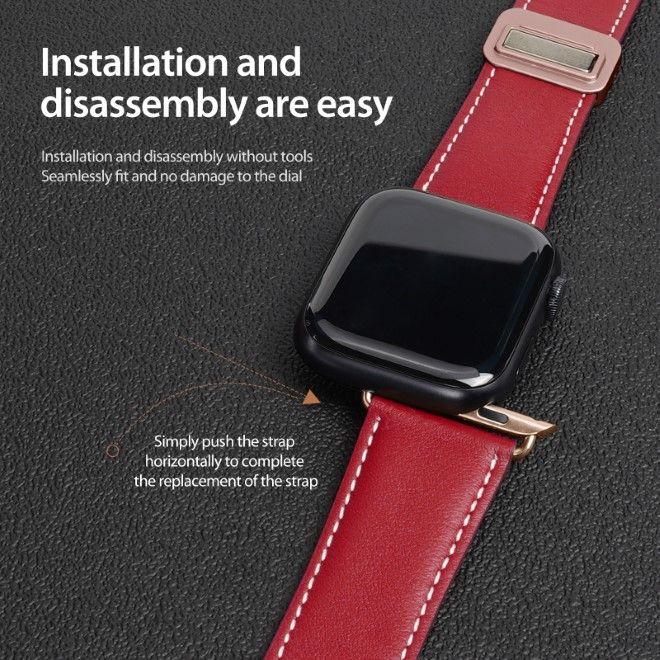 Produktbild Dux Ducis YA Armband (38 mm, 40 mm, 41 mm, Echtleder)