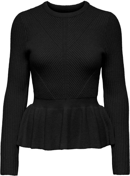 Only Maglione a maglia con peplo (XXS)