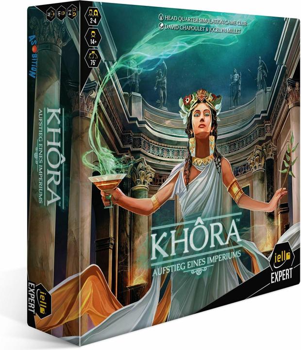 Actual product image Iello 518249 - Khora, Board game, 2-4 players, ages 14+ (DE edition) (German)