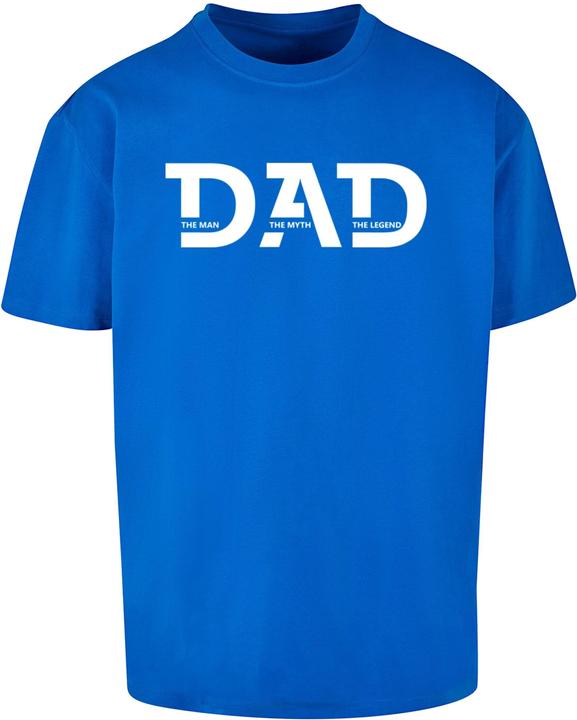 Produktbild Merchcode Fathers Day - The Man, The Myth, The Legend Heavy Oversize Tee - 116589 (M)
