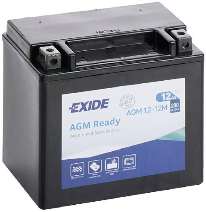 Actual product image Exide Bike (12 V, 12 Ah, 200 A)