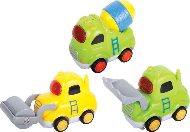 Immagine prodotto Spielmaus Baby Brum Brum Baufahrzeuge, 3-fach assortiert