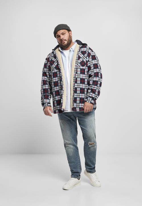 Actual product image Urban Classics Hooded Polar Fleece Overshirt (M)