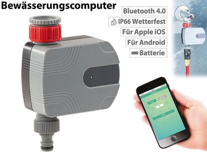 Produktbild Royal Gardineer Bewässerungscomputer mit App-Steuerung (Bewässerungscomputer)