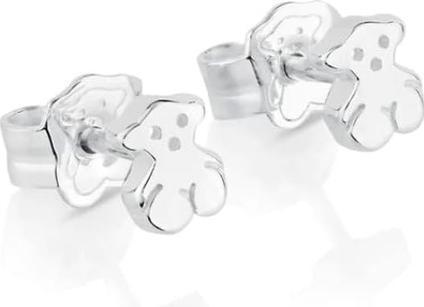 Tous Silver small earrings with bear 615270130 (Silber)