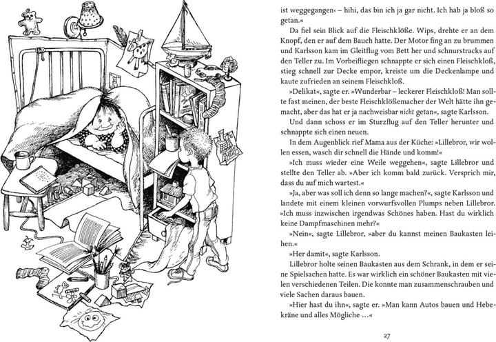 Image du produit Karlsson vom Dach 1 (Allemand, Astrid Lindgren, Ilon Wikland, Thyra Dohrenburg, 2022)