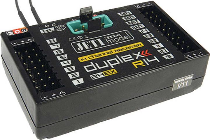 Produktbild Jeti Empfänger R14 2.4EX duplex (8595245908560)
