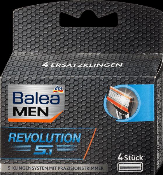 Produktbild dm Balea MEN Rasierklingen Revolution 5.1 (4 x)