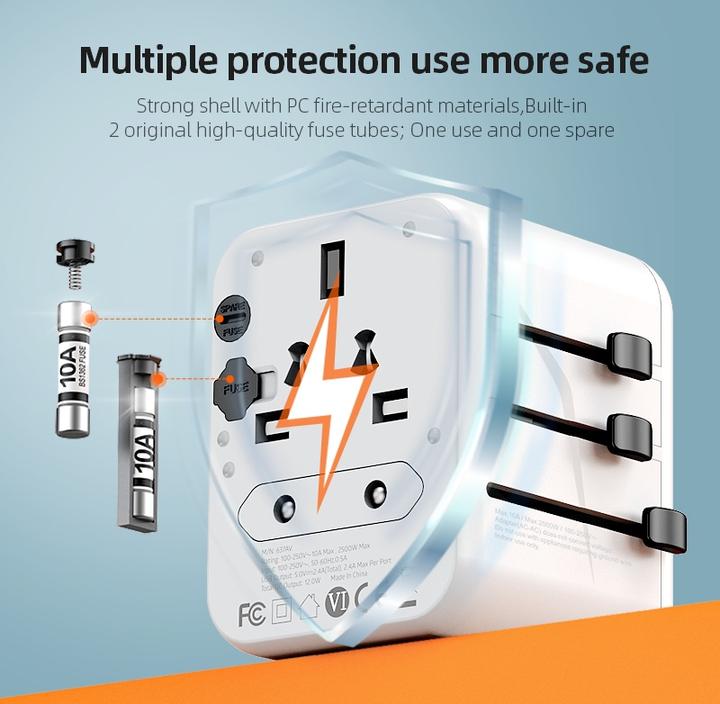 Produktbild Worldplug Multistecker Adapter