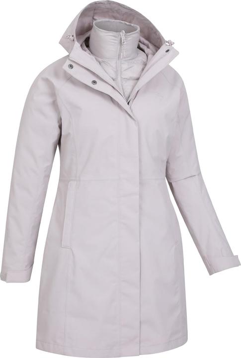 Immagine prodotto Mountain Warehouse Alaskan Giacca Lungo 3 In 1 Donna (46 D)