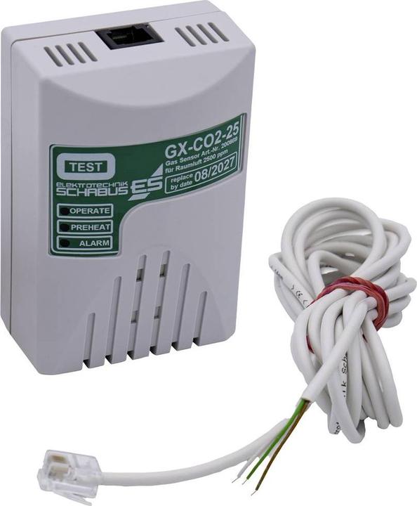Produktbild Schabus Gas-Sensor 200989 detektiert K