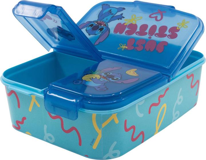Produktbild Stor Stitch "Ohana" - Lunchbox mit Fächern
