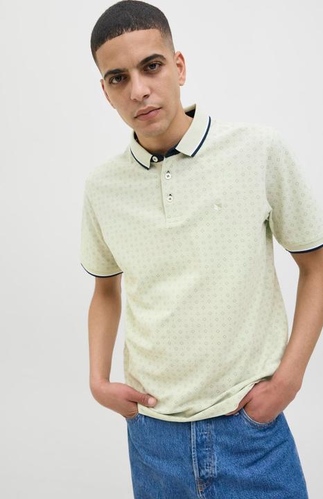 Actual product image Jack & Jones All Over Print Polokragen Poloshirt Poloshirt (XL)
