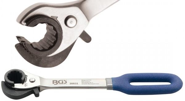 Produktbild BGS Ratschen-Ringschlüssel, offen SW 11 mm (10 mm)