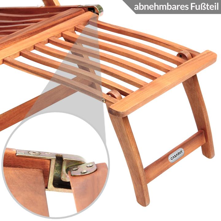 Image du produit Casaria Bain de soleil (167 cm)