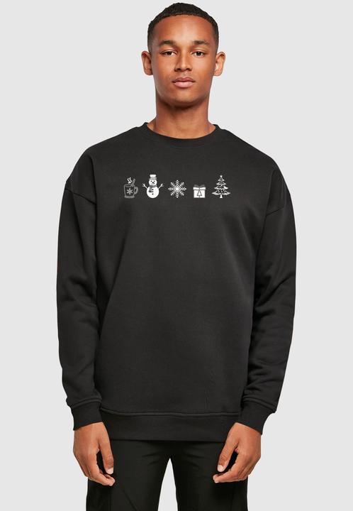 Produktbild Merchcode Christmas Elements Crewneck - 181753 (XL)