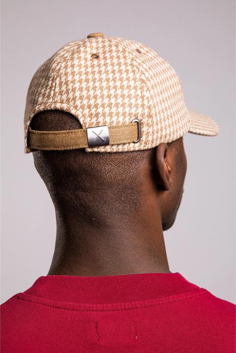 Image du produit Béton X Ciré casquette à visière courbée houndstooth (L)