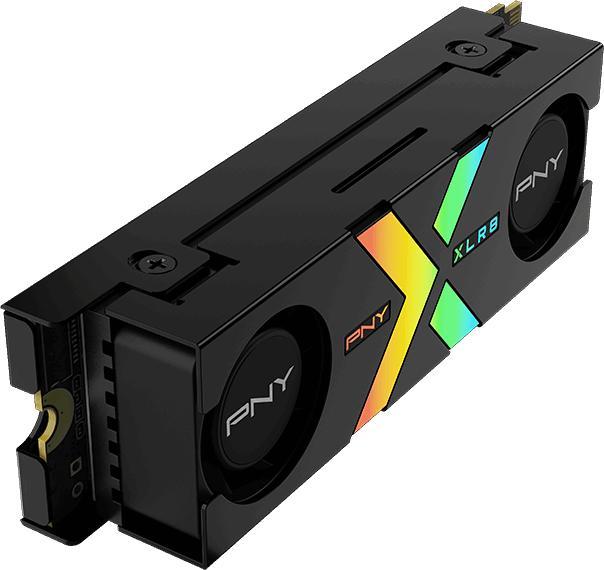 Immagine prodotto PNY CS3150 XLR8 Gaming Epic-X 1TB SSD M.2 GEN5 NVMe RGB Heatsink (1000 GB, M.2 2280)