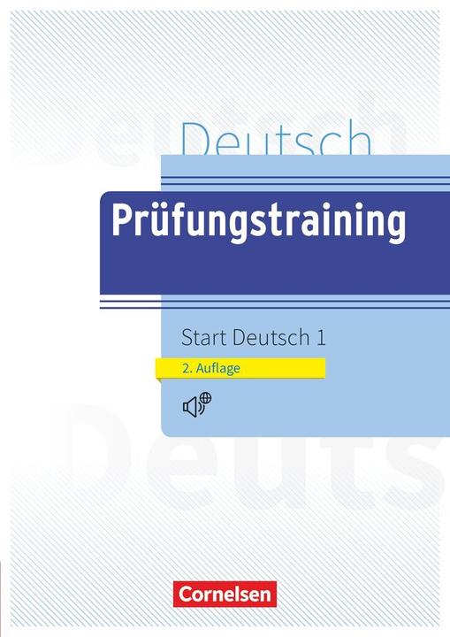 Image du produit Prüfungstraining Deutsch 1. Start Deutsch. Übungsbuch (Allemand, Dieter Maenner, 2013)