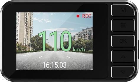 Immagine prodotto Navitel R385 2K GPS (Accumulatore di carica elettrica, Display integrato, Visione notturna, Ricevitore GPS, Accelerometro, Microfono incorporato, 2K)