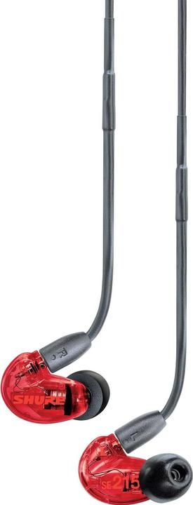 Productafbeelding Shure SE215 Pro-hoofdtelefoon voor in de oren - rood (NC, Bedraad)