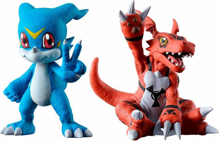 Produktbild Banpresto DIGIMON - Veemon & Guimon - Figurine Two Forces That Radiate Light 5cm