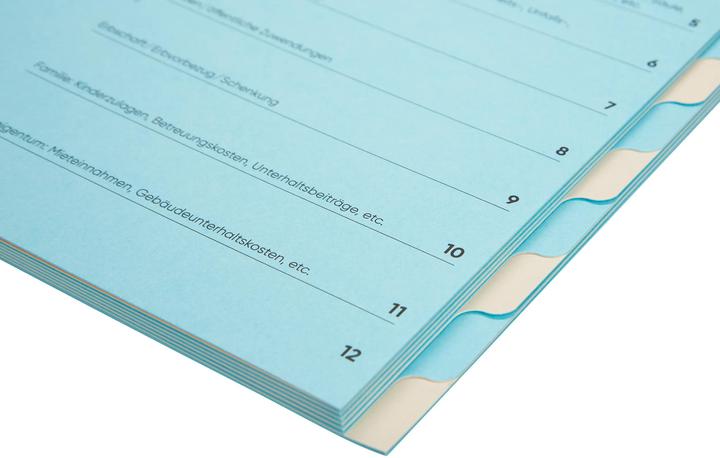 Produktbild Biella Ordnungsmappe Steuern (A4, 1 x)