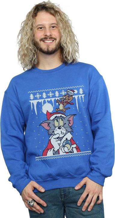 Produktbild Tom & Jerry Christmas Fair Isle Sweatshirt (S)