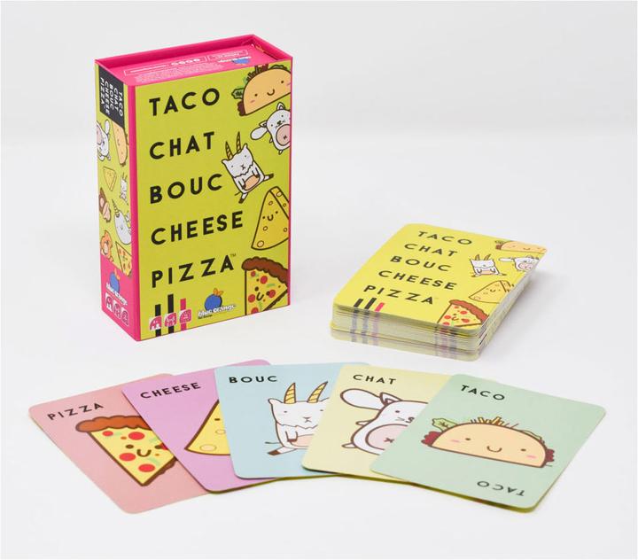 Immagine prodotto Swissgames-Spiele Gioco di carte per la pizza al formaggio di capra di Taco Cat (Tedesco, Francese, Italiano, Inglese)
