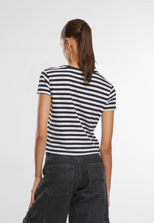 Immagine prodotto Urban Classics Maglietta corta a righe da donna - 142651 (5XL)
