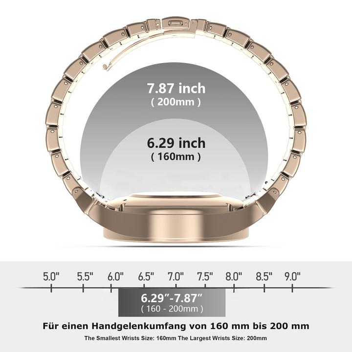 Nutritional values and ingredients Pedea Titanium watch strap (20 mm, Titanium)