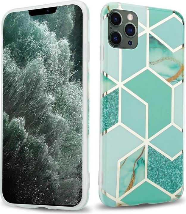 Produktbild Cadorabo IMD TPU Bunter Marmor Cover (Apple iPhone 12 Pro Max)