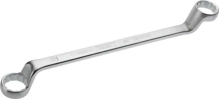 Produktbild HAZET Doppel-Ringschlüssel 630-30X32 ∙ Aussen Doppel-Sechskant Profil ∙ 30 x 32 mm (30 mm, 32 mm)