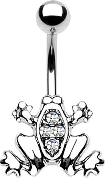 Produktbild Star Piercing Banane silber Frosch silber (Chirurgenstahl 316L, ohne Messing)