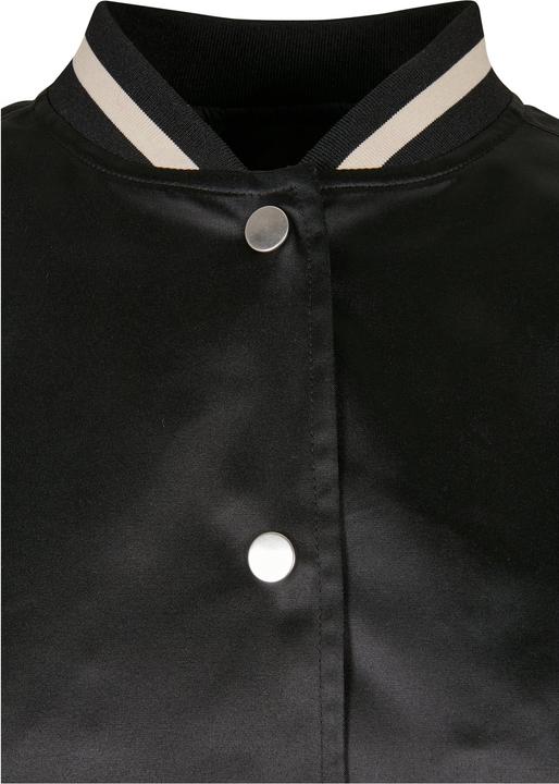 Actual product image Urban Classics College jacket Ladies Short Oversized Satin - 100945 (L)