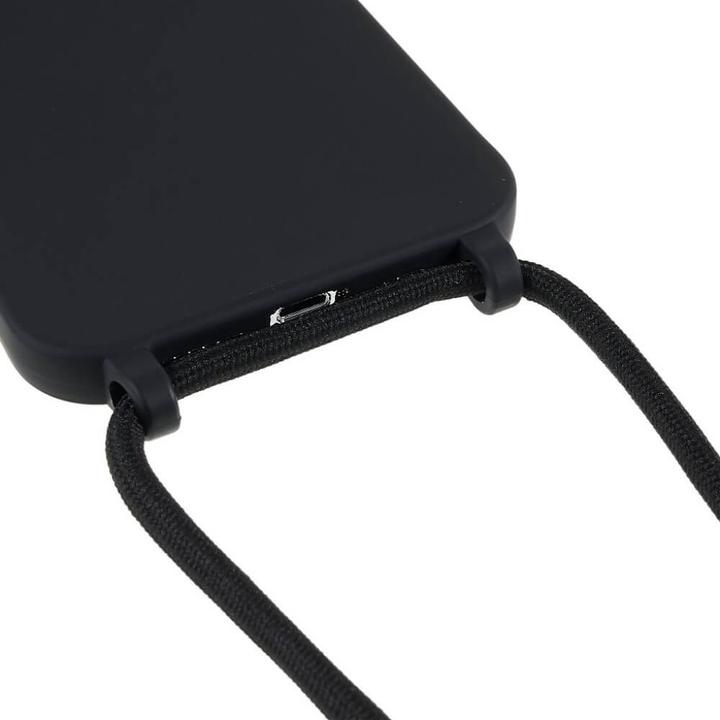 Actual product image Cover-Discount iPhone 14 Pro - Case with lanyard black
