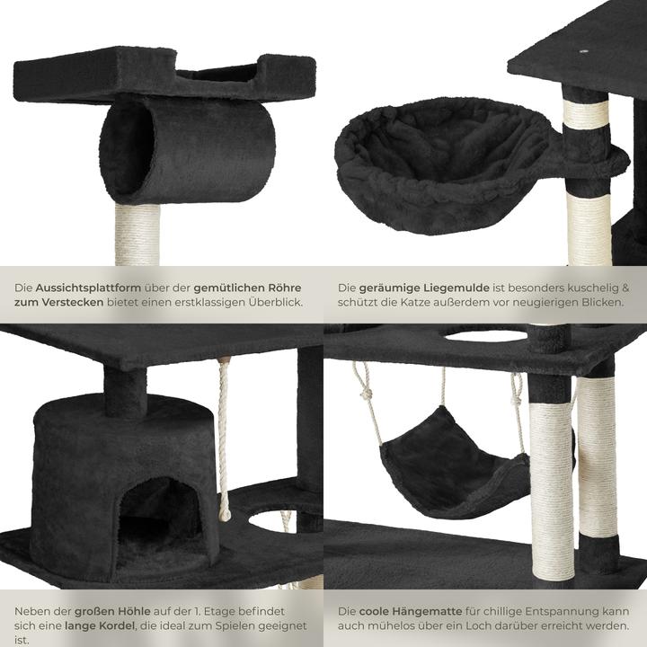 Image du produit tectake Marcel (141 cm, Noir)