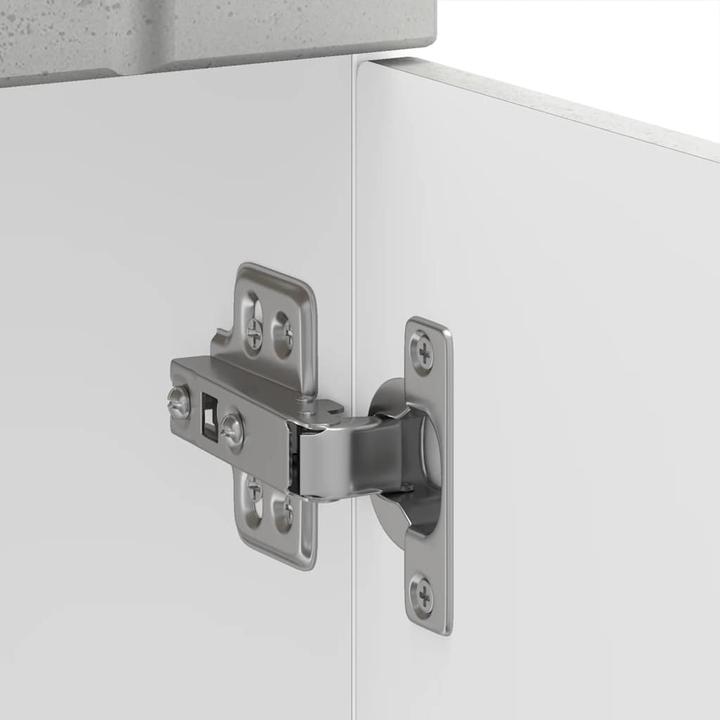 Actual product image VidaXL Kitchen base unit Lucca Concrete grey Wood-based sink base unit (40 x 46 x 81.5 cm)